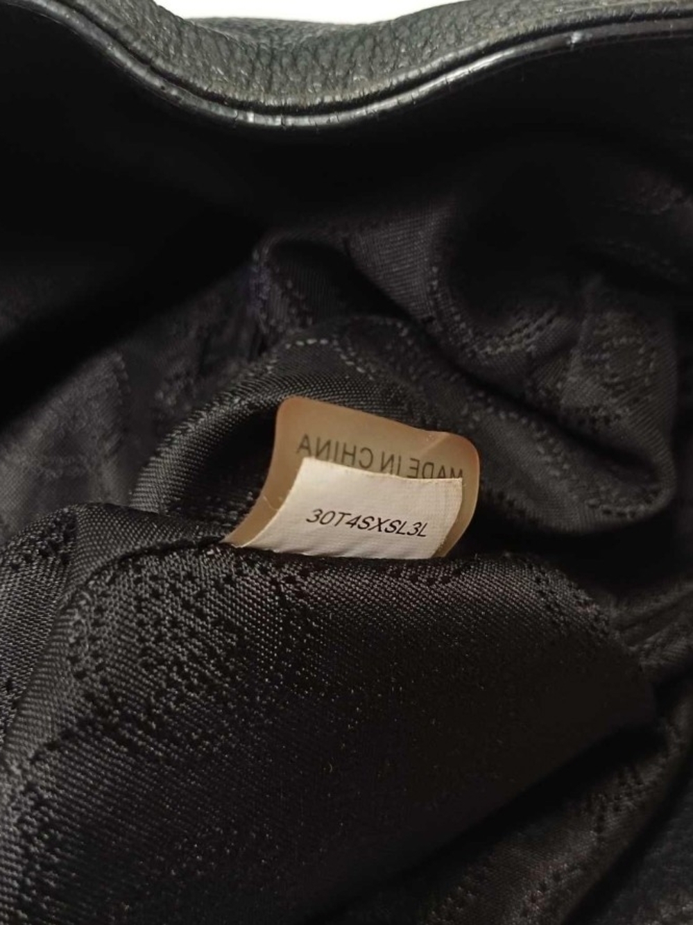 Michael Kors Essex Black Pebbled Leather Shoulder Hobo Bag - Picture 7 of 7